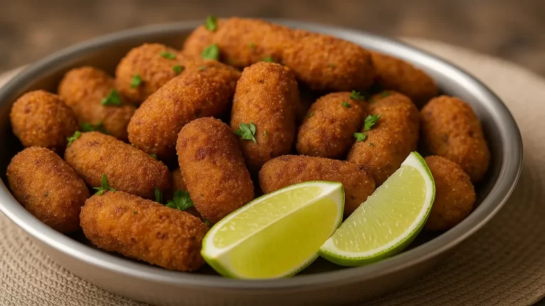 50 Croquetes de carne moída em 30 minutos