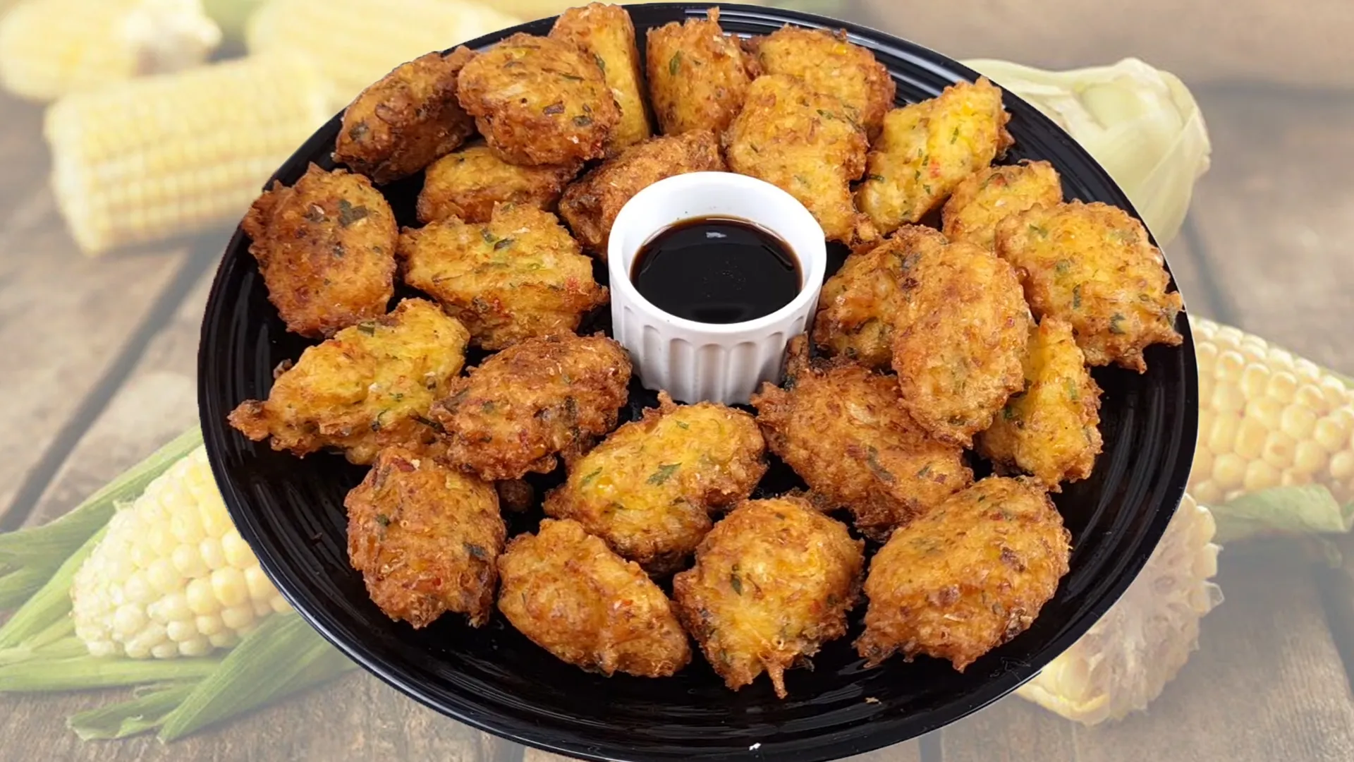 Bolinho de Milho Verde Crocante