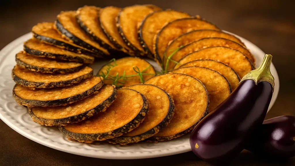 Berinjela à milanesa